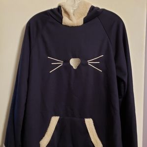 NWT kitty hoodie